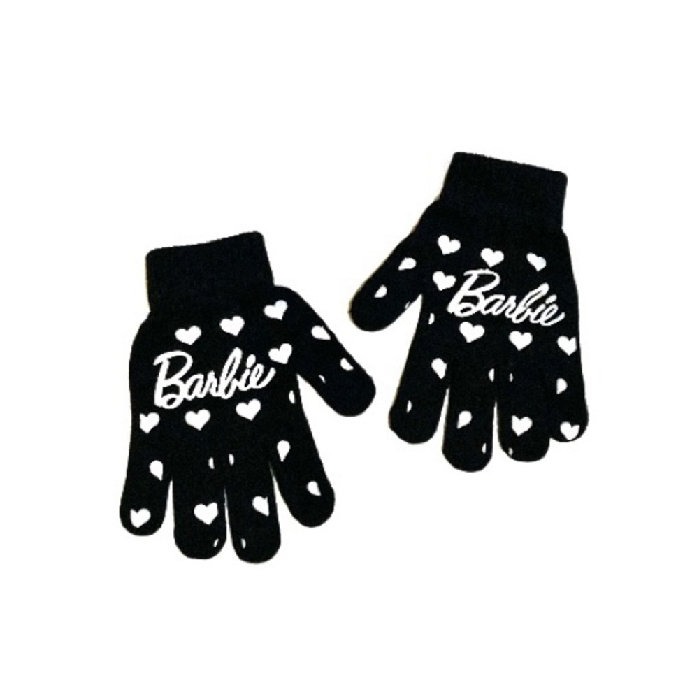 Barbie Knit Winter Gloves